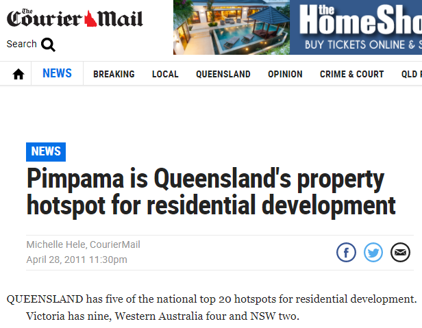 Pimpama 'property hotspot'